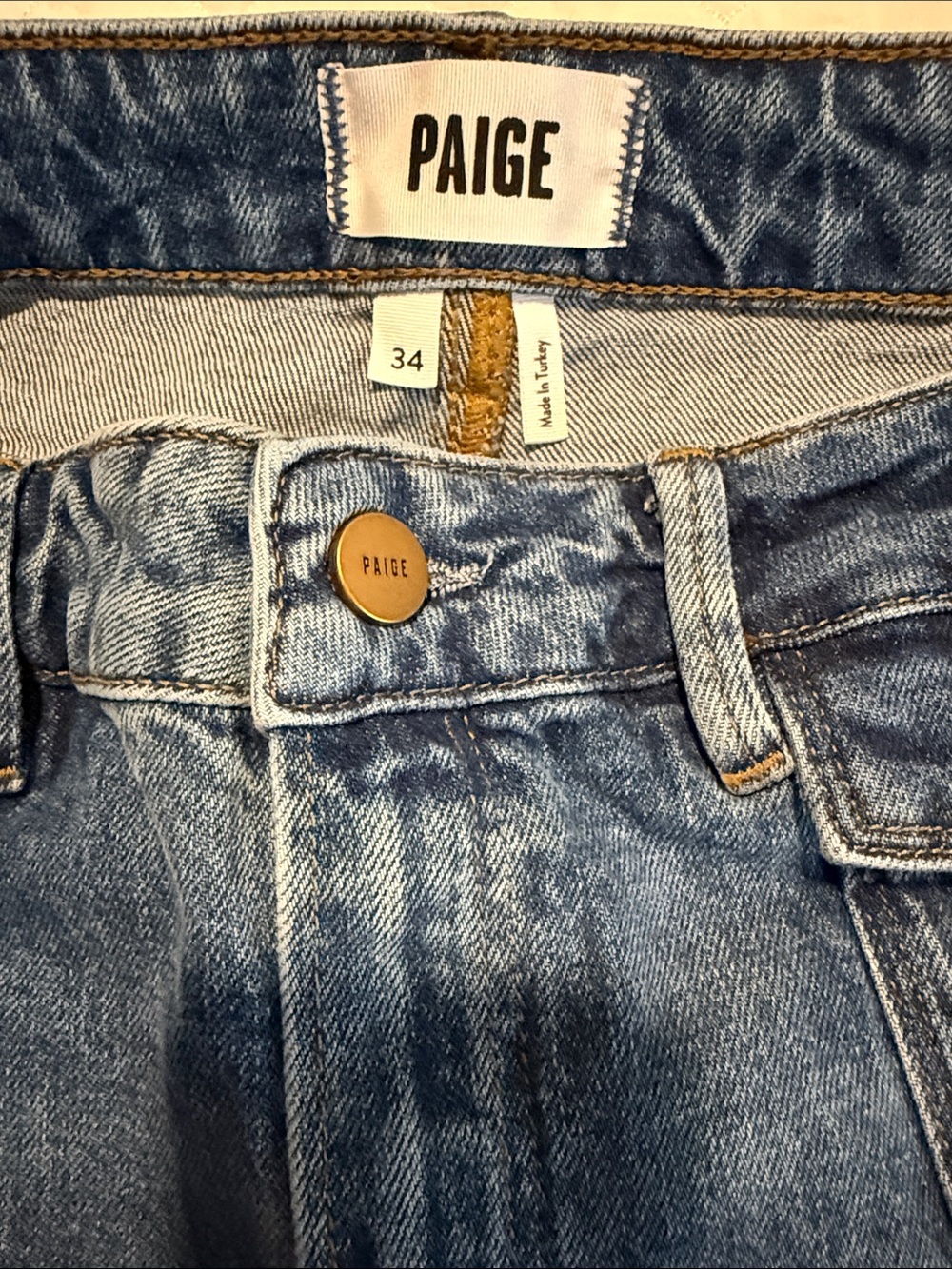 Men's Blue Wide-Leg Jeans